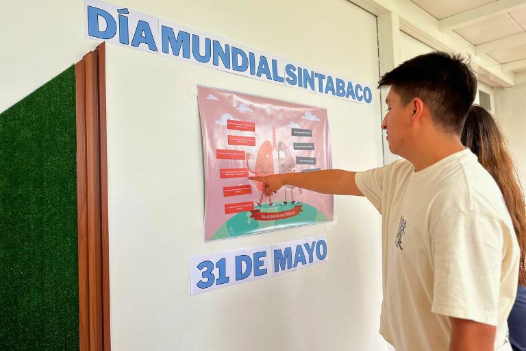 La Universidad Hemisferios impulsa una activación reflexiva por el Día Mundial sin Tabaco