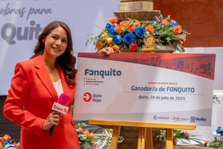Johanna Cañizares, docente UHE, lidera proyecto ganador del fondo de Capital Semilla de ConQuito