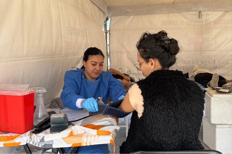 Donación de sangre reunió a la comunidad UHE