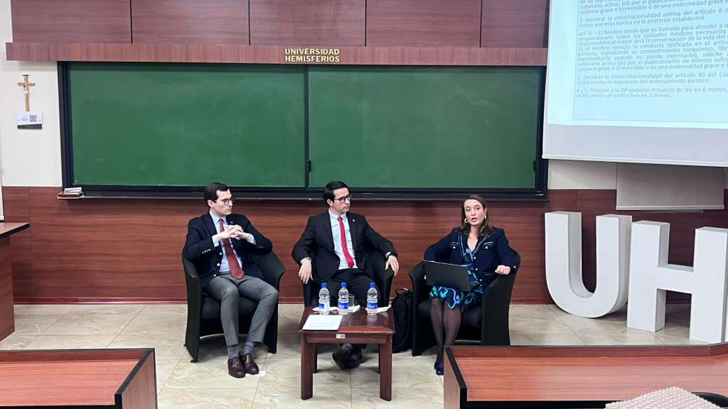 Derecho UHE analizó los desafíos éticos y jurídicos de la eutanasia