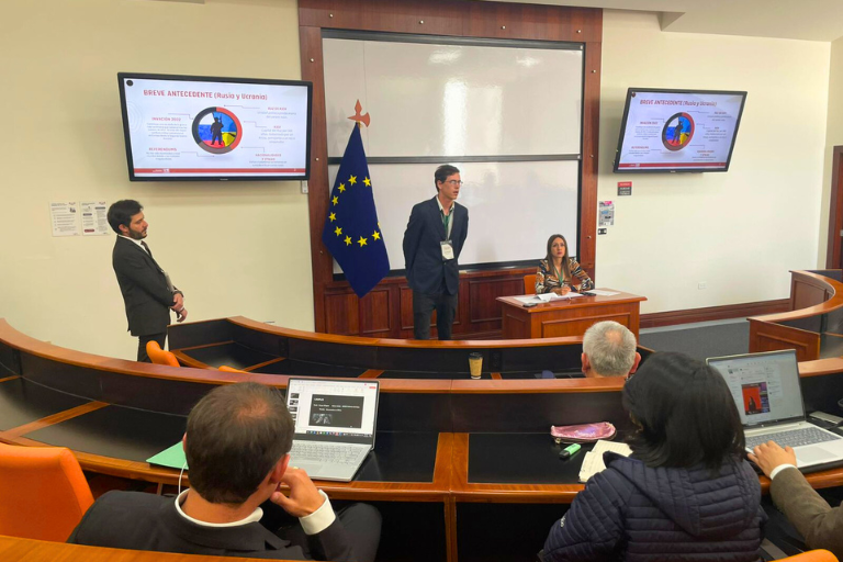 UHE participa en el III Congreso de Estudios Europeos con una lectura crítica sobre narrativa, memoria y geopolítica del conflicto ruso–ucraniano