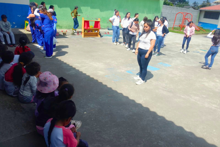 Visita Académica al Centro Educativo Comunitario Intercultural Bilingüe “José Vasconcelos de Cotacachi