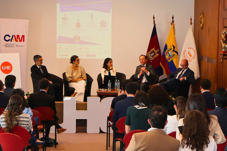 La Universidad Hemisferios fue sede de la XVI Conferencia Nacional de Arbitraje